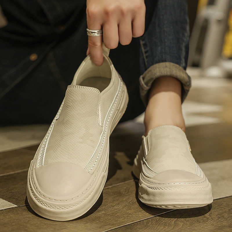 Men'S Shoes For Gym - Laceless Low Mens Sneakers Size 48