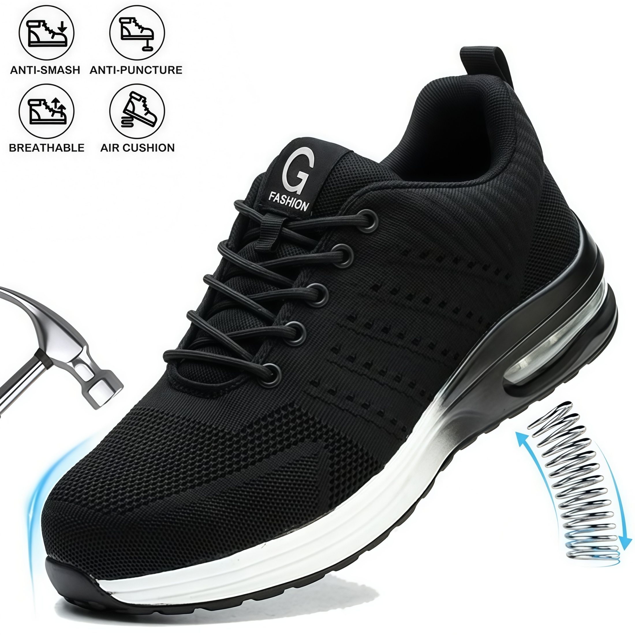 Men Shoes Ecco - Indestructible Safety Shoes For Women Steel