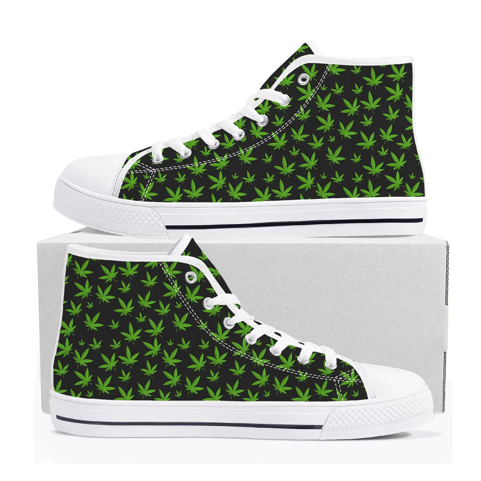 Leaf Weed Rasta Marijuana Red  - đánh giá và giá Men Shoes Yellow