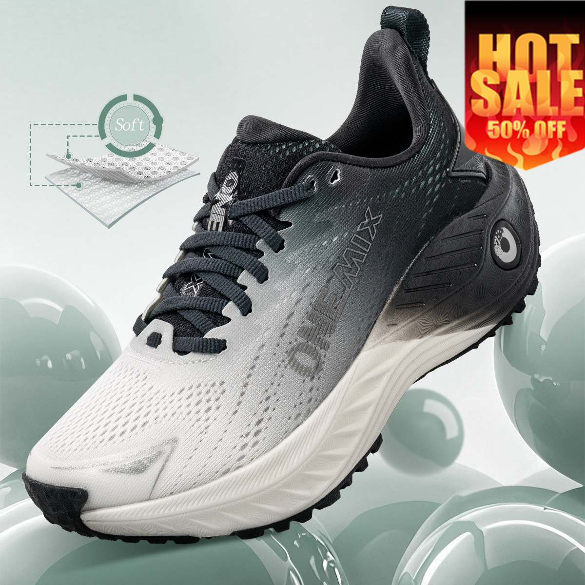 ONEMIX Jogging Footwear Casual - đánh giá và giá Men'S Shoes For Gym