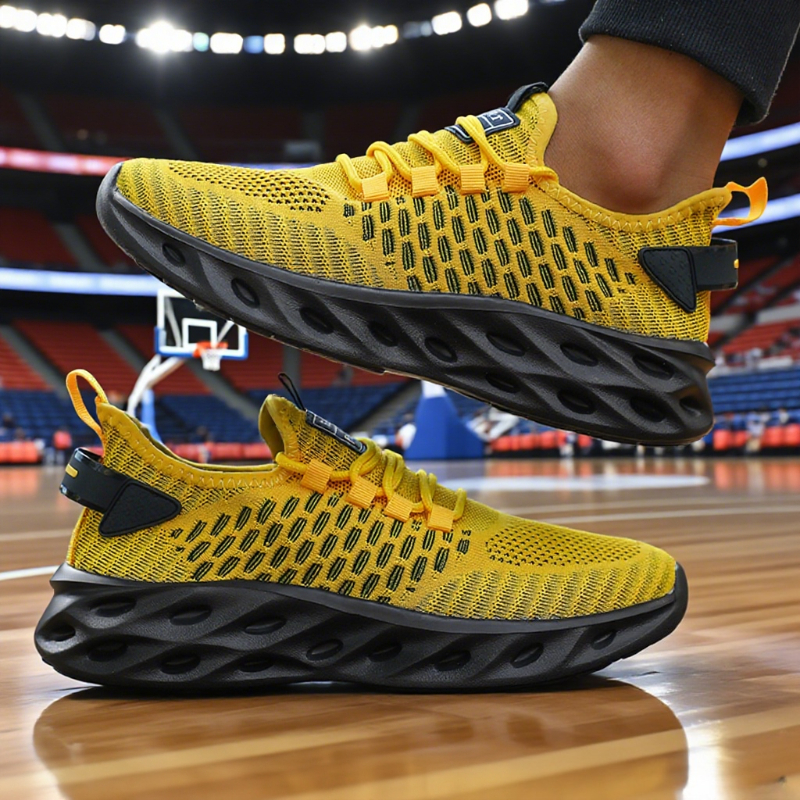 Men's Athletic Basketball Snea - đánh giá và giá Men Shoes Yellow