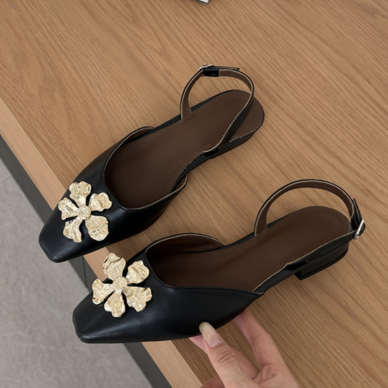 Aneikeh Golden Fashion Flower  - đánh giá và giá Dress Shoe Pointed