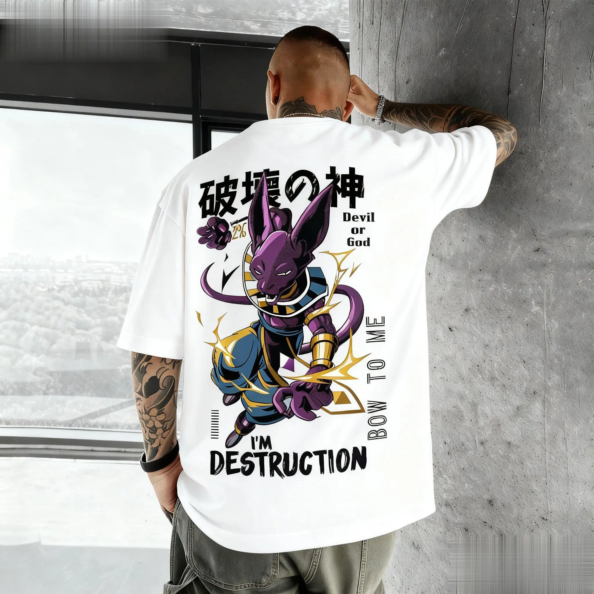 Dragon Ball Beerus Anime Graph - đánh giá và giá Men Shoes Japan