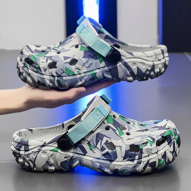 New Men's Clogs Slippers Sanda - đánh giá và giá Men Shoes Ecco