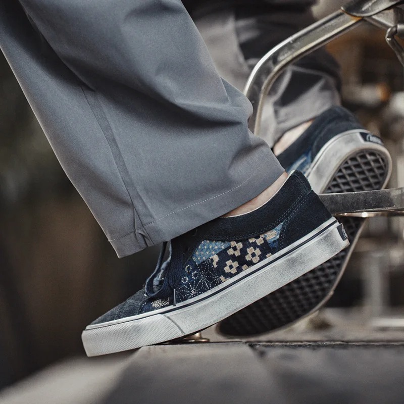 Shoes Men Japanese Retro Print - đánh giá và giá Men'S Shoes Japanese Brand