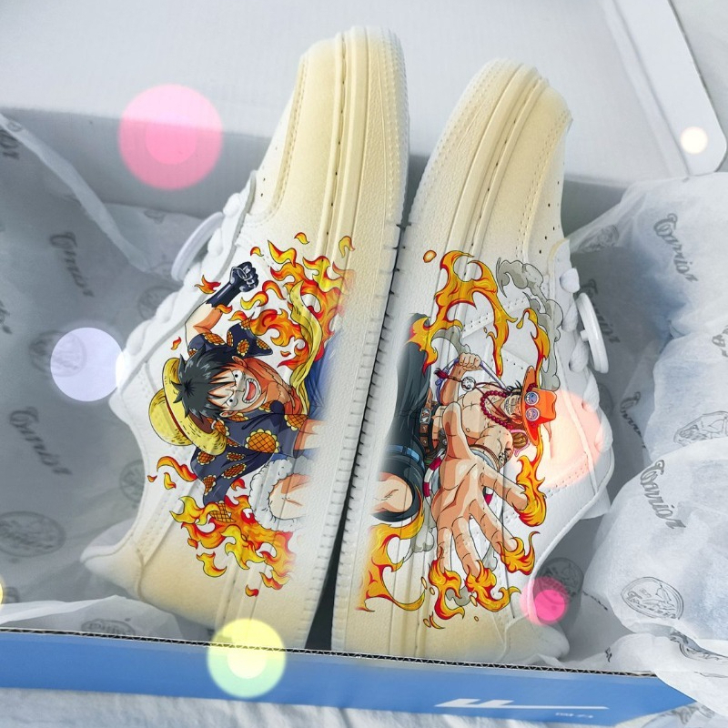 One Piece Cartoon Flying Zoro  - đánh giá và giá Men Shoes Models