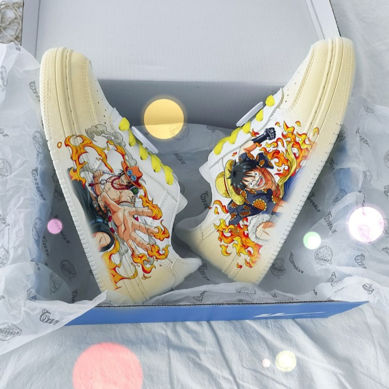 One Piece Cartoon Flying Zoro  - đánh giá và giá Men Shoes Models