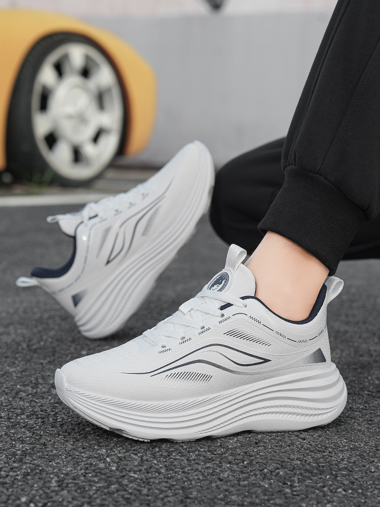 Breathable Mesh Running Shoes  - đánh giá và giá Men'S Shoes For Gym