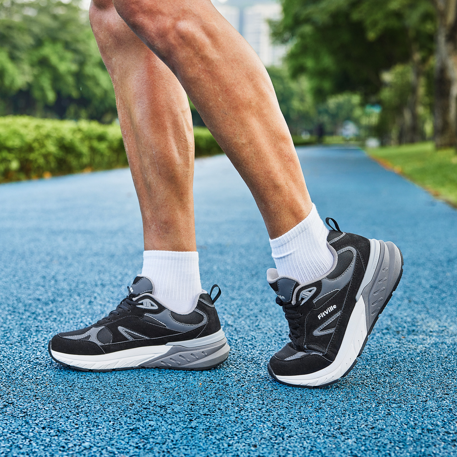 Fitville Walking Shoes Wide Me - đánh giá và giá Men'S Shoes For Gym
