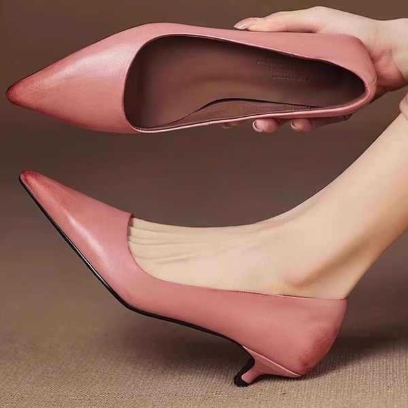 2026 New Soft Leather French S - đánh giá và giá Dress Shoe Pointed