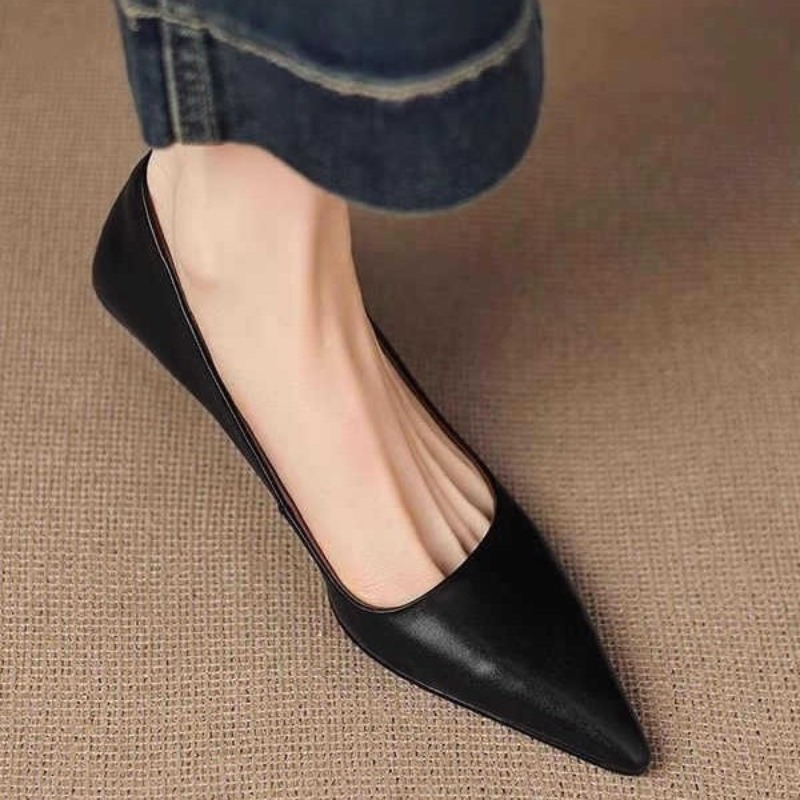 2026 New Soft Leather French S - đánh giá và giá Dress Shoe Pointed