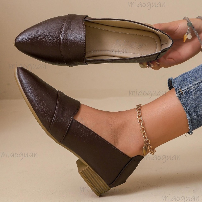 Vintage Pointed Toe Loafers Wo - đánh giá và giá Dress Shoe Pointed