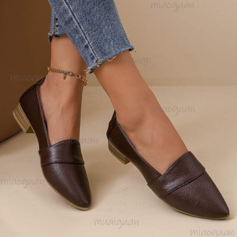 Vintage Pointed Toe Loafers Wo - đánh giá và giá Dress Shoe Pointed