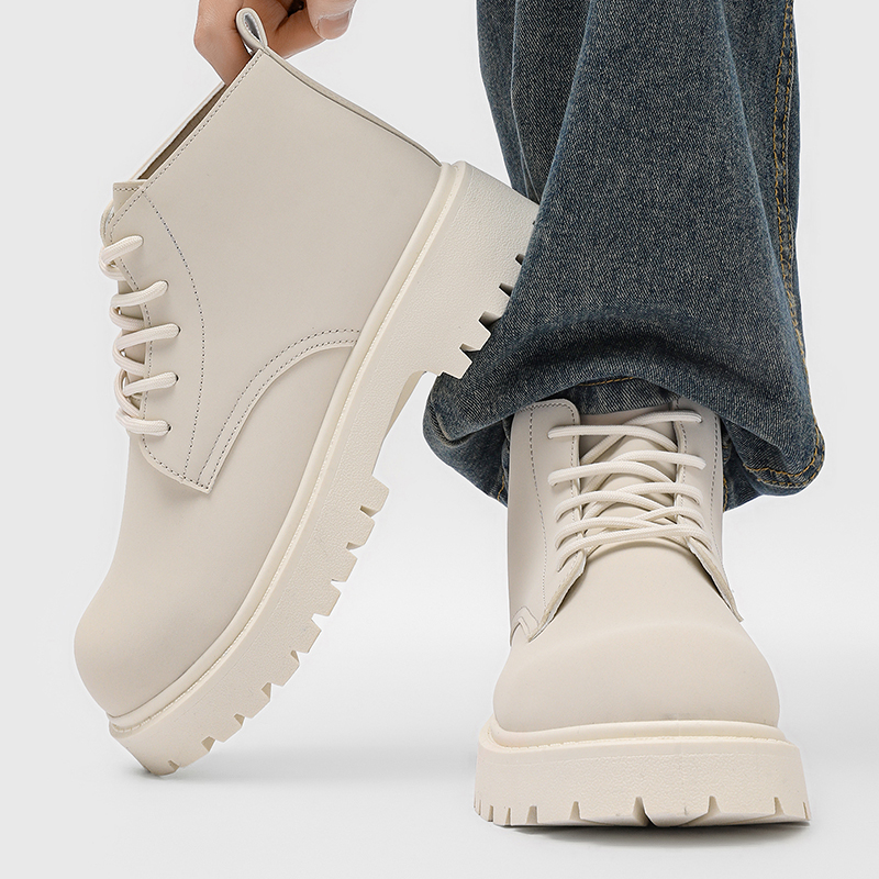 100%Genuine Leather Mens Boots - đánh giá và giá Men'S Shoes Business Casual