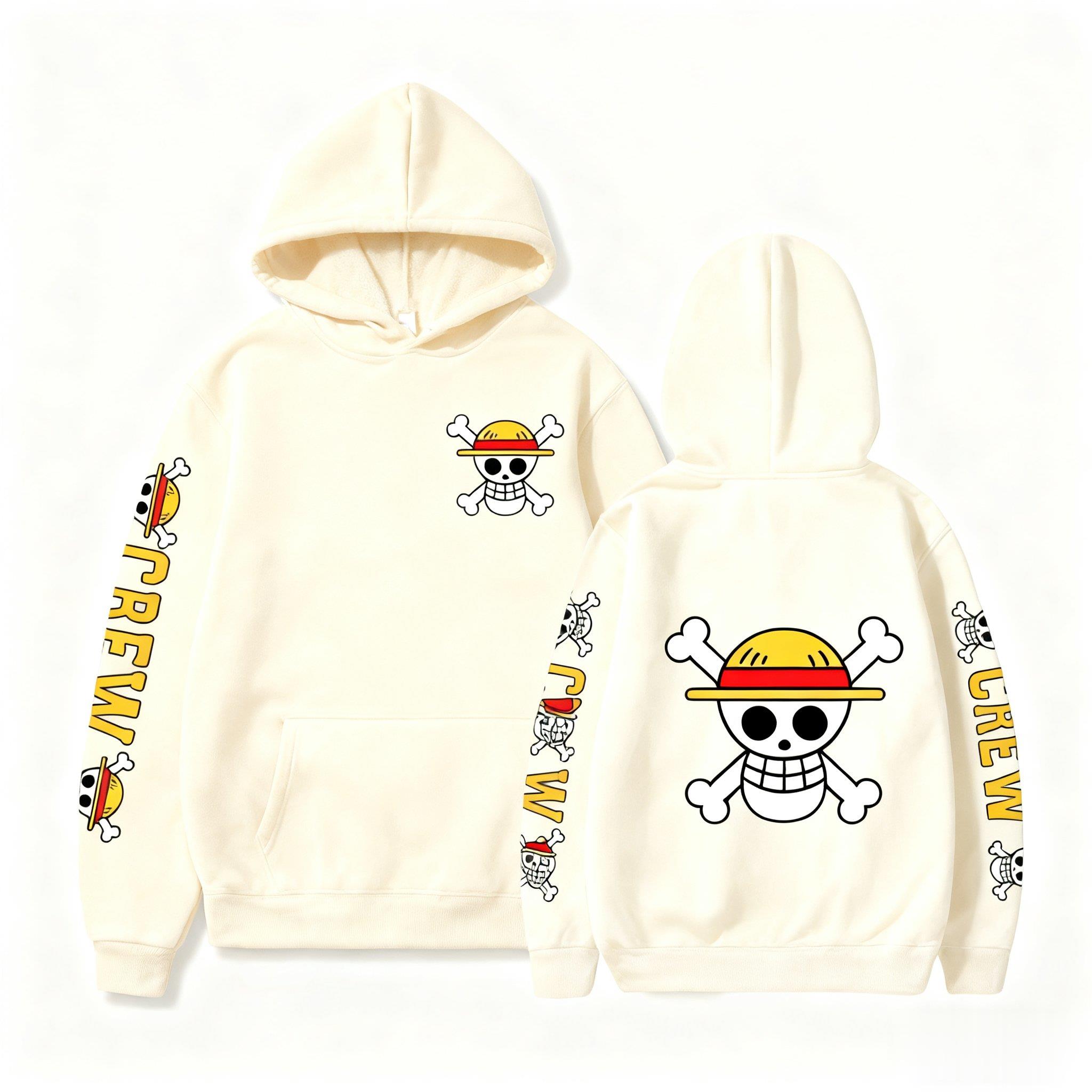 One Piece Skull Print Hoodie M - đánh giá và giá Men Shoes Japan