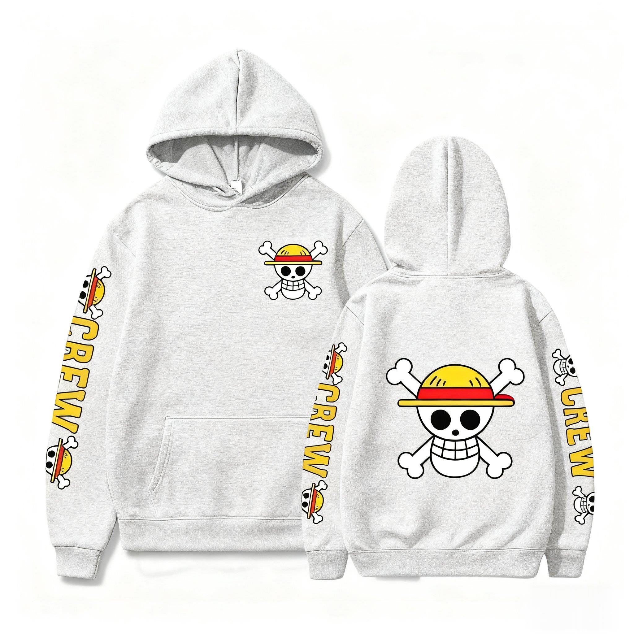 One Piece Skull Print Hoodie M - đánh giá và giá Men Shoes Japan