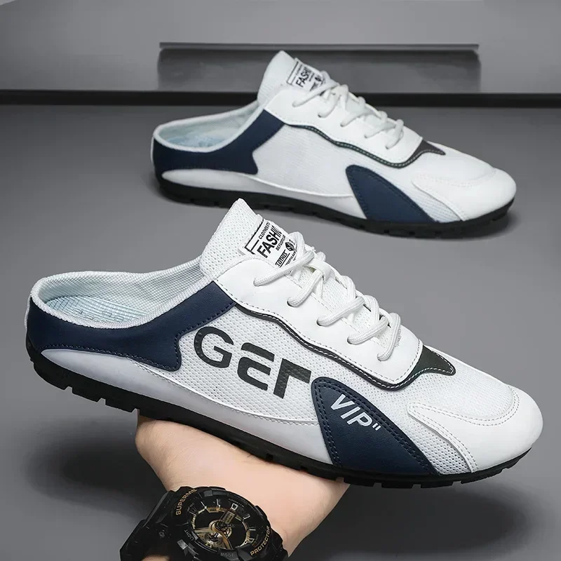 Men Slippers Trend Baotou Shoe - đánh giá và giá Men'S Shoes Business Casual