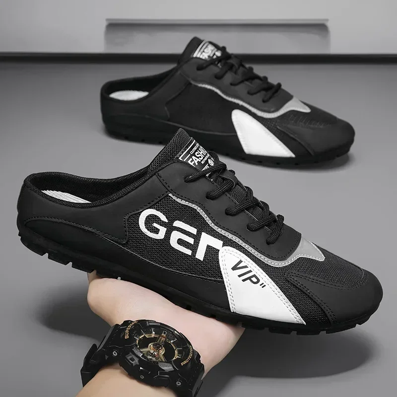 Men Slippers Trend Baotou Shoe - đánh giá và giá Men'S Shoes Business Casual
