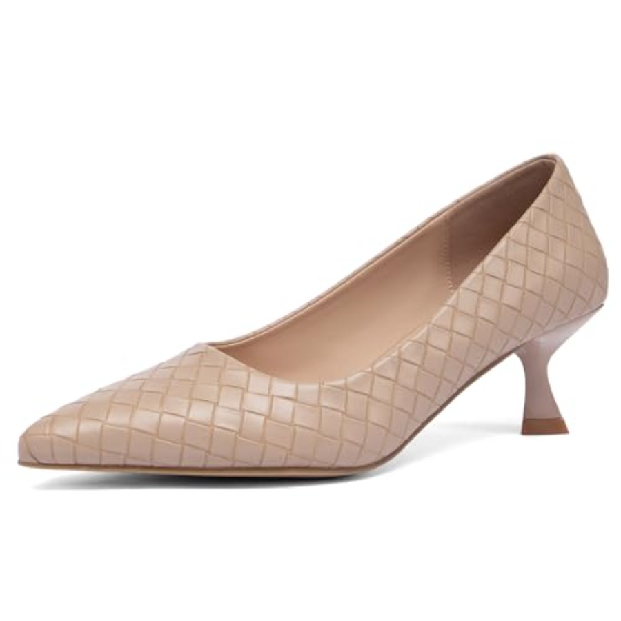 Women's Kitten Heels Pumps - P - đánh giá và giá Dress Shoe Pointed