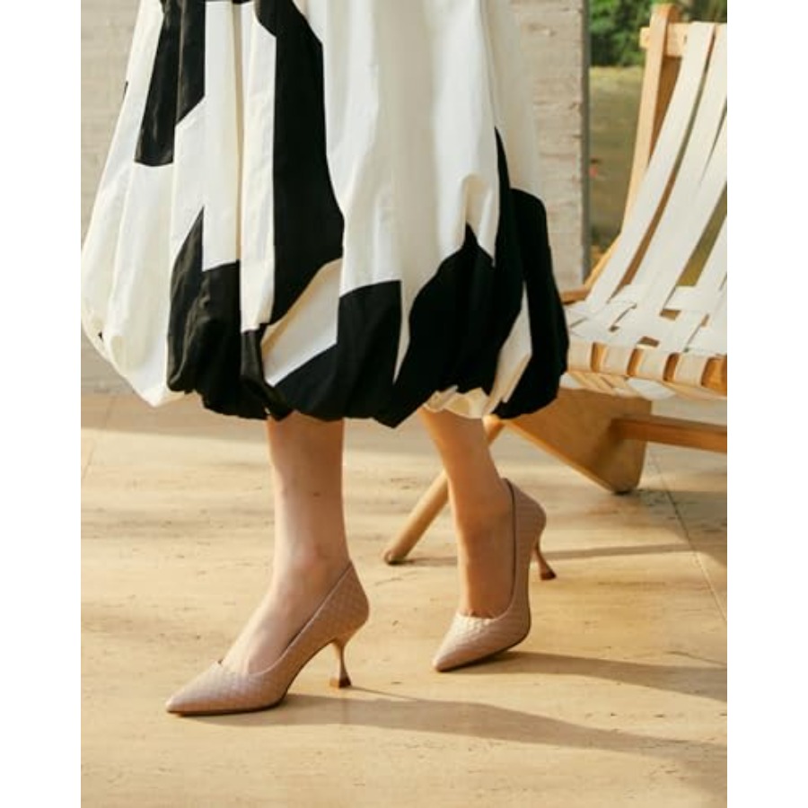 Women's Kitten Heels Pumps - P - đánh giá và giá Dress Shoe Pointed