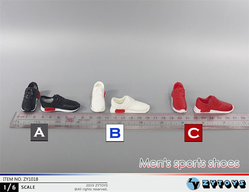 1/6 Men Soldier Sneakers Shoes - đánh giá và giá Men Shoes Models