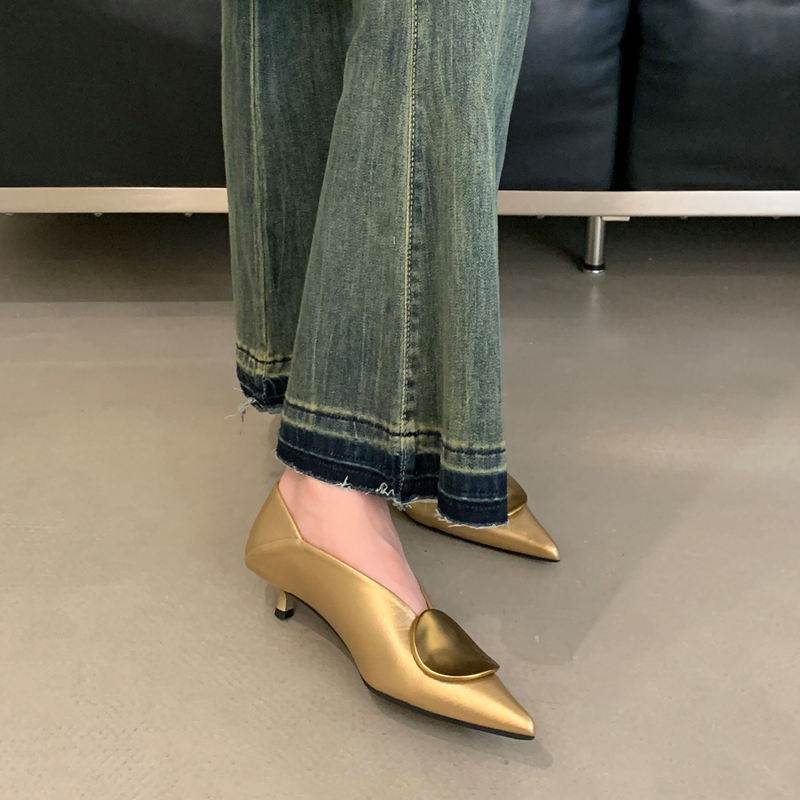 SUOJIALUN 2025 Autumn New Bran - đánh giá và giá Dress Shoe Pointed
