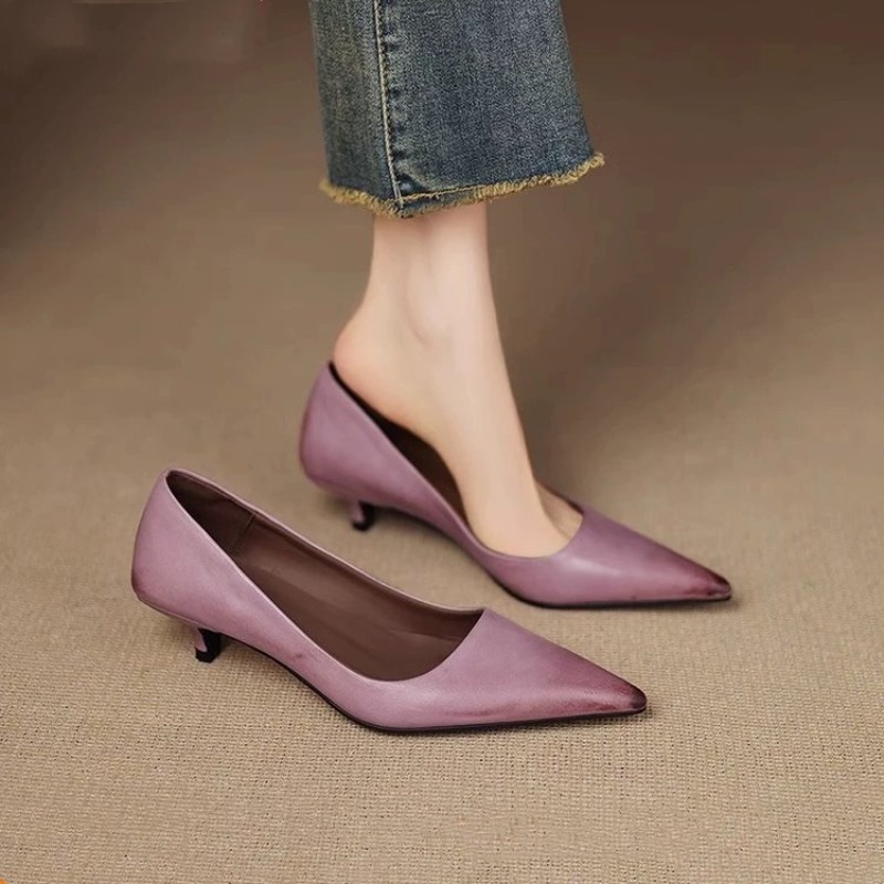 Sexy Pink Thin High Heels Pump - đánh giá và giá Dress Shoe Pointed