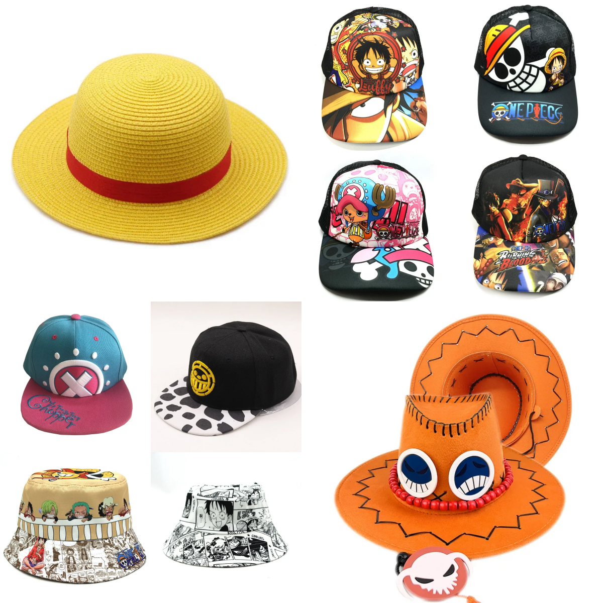 Anime Luffy Straw Hat for Men  - đánh giá và giá Men Shoes Models
