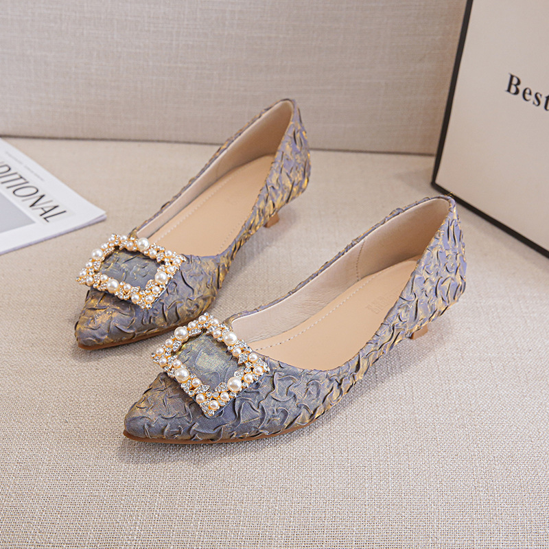 Ivory Textured Satin Pointed T - đánh giá và giá Dress Shoe Pointed